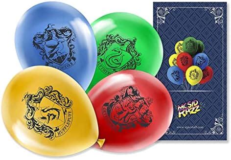 Epic Stuff - Harry Potter All Houses Latex Party Balloons (Set Of 20 ...