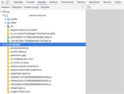 Debugging ServiceNow 的图像结果