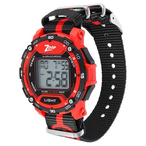 Buy Online Zoop Digital Watch with Digital Dial & Two Toned Strap for ...