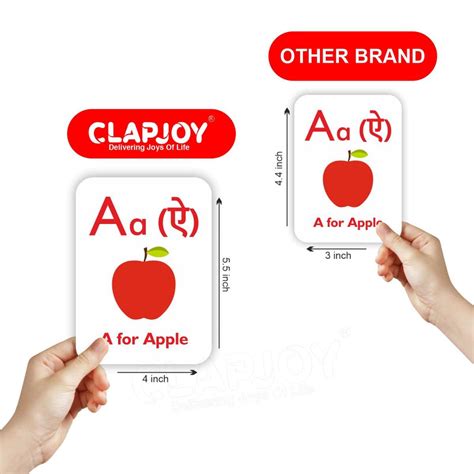 Jogenii|Clapjoy-Double-Sided-Flash-Cards-for-Kids-(Z4-Alphabet,Sea ...
