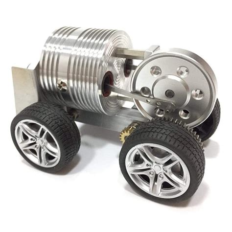Stirling Engine Car Model Launchable Stirling Motor Model Kit Toys - Stirlingkit