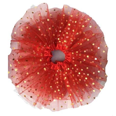 Buy Aglare Girls Mini Skirt (Tutu_skirt_dot Red_s_Gold_Small) at Amazon.in