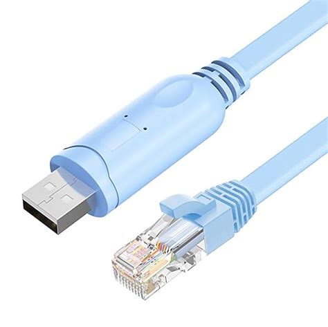 USB Console Cable, 6FT USB to RJ45 Serial Adapter for Cisco, Compatible ...