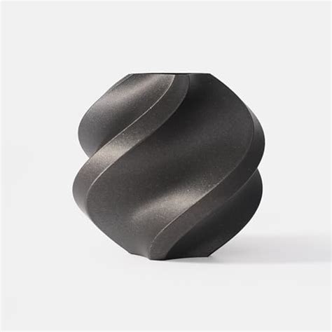 Bambu (PLA Metal - Iron Gray Metallic) 1.75mm 3D Printer Filament High ...