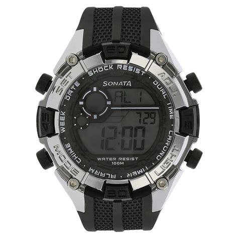 Buy Online SF Digital Dial Plastic Strap Watch for Men - 77026pp01j_p ...