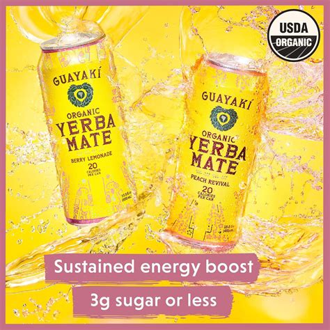Guayaki Guayakí Yerba Mate, Energy Drink Alternative, India | Ubuy