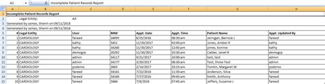 Image result for Basic Excel Report