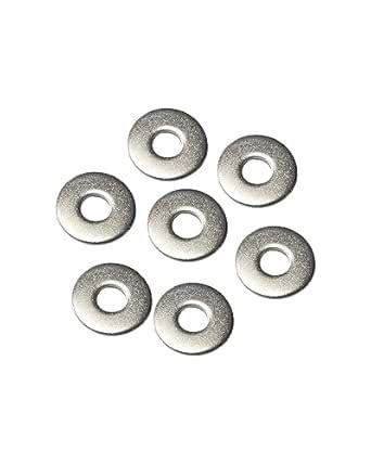 IMScrews M8 Large Flat Washers 304 Stainless Steel Washers Pack of 100 ...