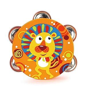 toyshine dafli timbrel baby rattle toy with soothing bell sound, non ...