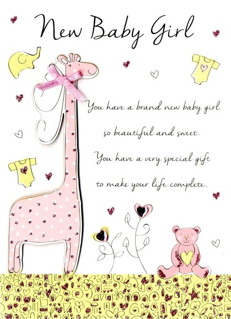 Baby Shower Wishes Message Card