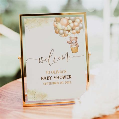 Welcome Sign Baby Shower Ideas