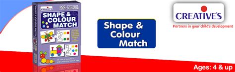 Buy Creative's Shape & Colour Match | Identify and Match Shapes ...