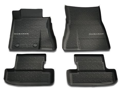Mustang 2024-2026 4pc Mustang Logo All Weather Floor Liners ...