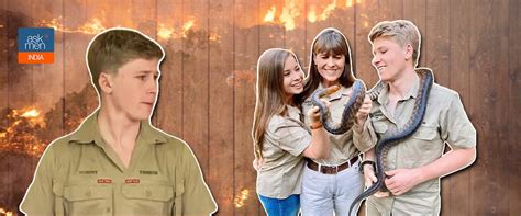 Robert Irwin Gets Emotional Discussing Plight Of Wild Animals Caught In ...