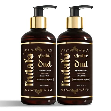 Indalo Arabic Oud Shower Gel & Body Wash for Men and Women – 300ml