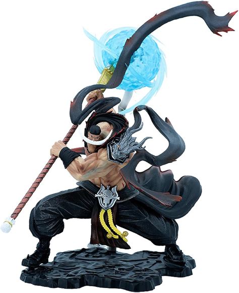 Buy XINHAO One Piece Anime Figure White Beard Action Figures with Light ...