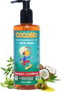 Cocomo Kids Shampoo and Conditioner with Olive and Coconut Oil | Citrus ...