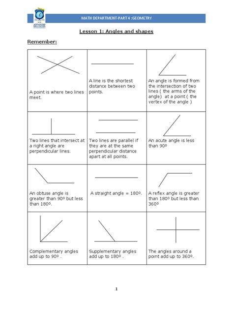 Angle Geometry Lesson 的图像结果