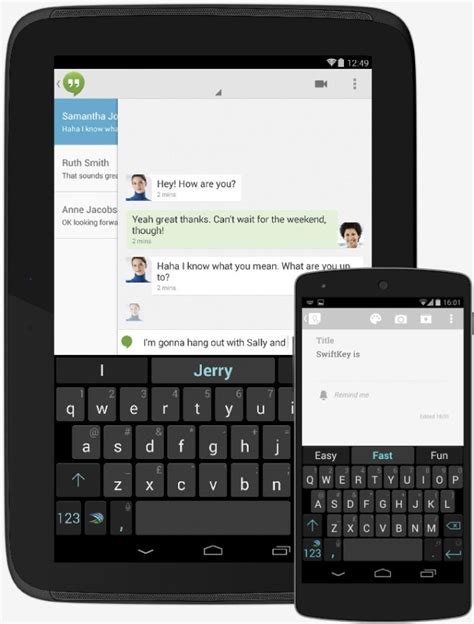 Image result for Clavier SwiftKey Android