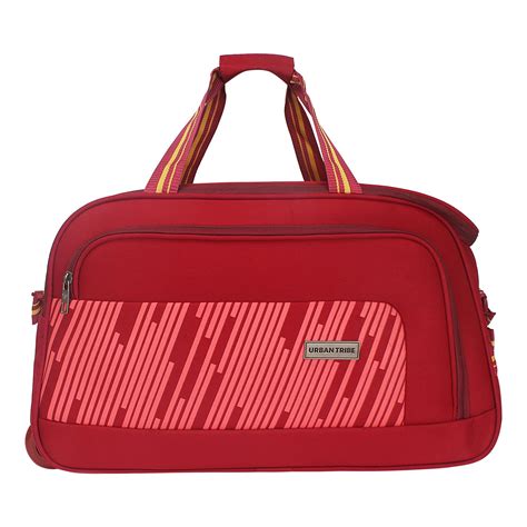 Buy URBAN TRIBE Nomad 55cm Duffle Trolley Bag for Travel | Spacious ...