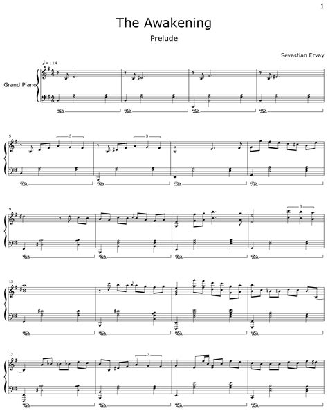 Image result for Awakening Piano Tutorial