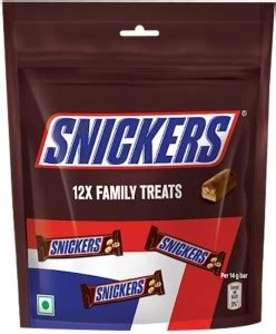 SNICKERS Family Treat Chocolates Pouch Bars Price in India - Buy ...