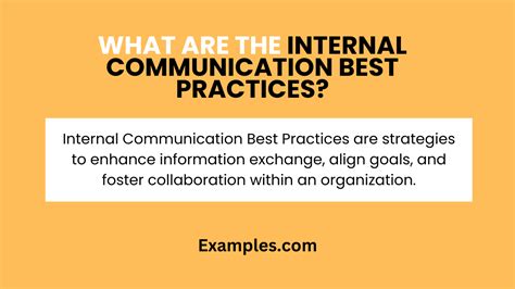 14+ Internal Communication Best Practices Examples