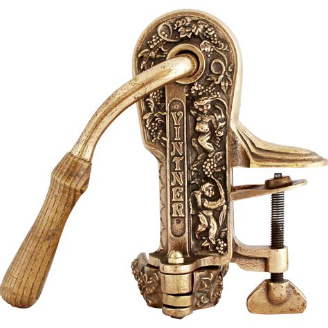 Antique Tabletop Wine Opener at Ilene Haase blog