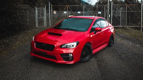 Wallpaper subaru impreza, subaru, car, red hd, picture, image