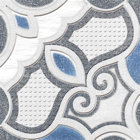 Ceramic Tile Inlays Midcentury Rosewood Coffee Table With Deep Orange