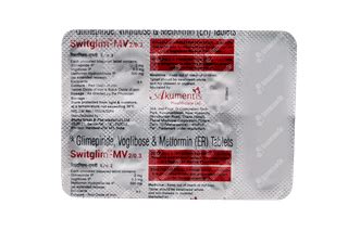 Switglim Mv 2/0.3 Tablet 10: Uses, Side Effects, Price & Substitutes