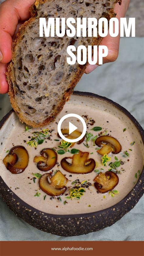 Healthy mushroom soup – Artofit