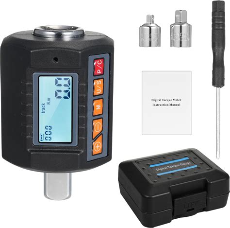 Weytoll Torque Meter, Wrench Torque Tester 1/2'' Drive & Includes Adapters for 3/8'' and 1/4 ...