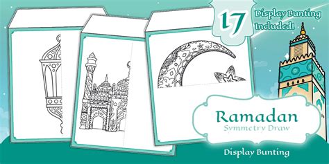 Ramadan Symmetry Draw Display Bunting