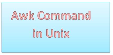 Awk Command Examples 的图像结果