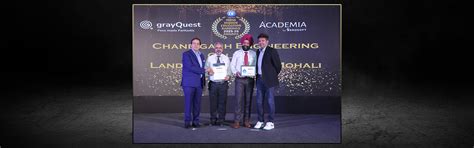 A Proud Moment for Chandigarh Engineering College-CGC, Landran, Mohali!