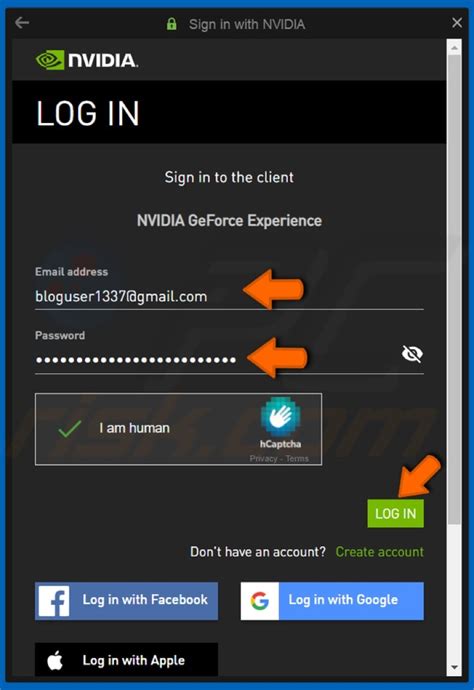 GeForce Experience Not Logging In 的图像结果