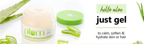 Plum Hello Aloe Just Gel | For All Skin & Hair Types | 99% Natural ...