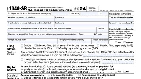 IRS Form 1040-NR Instructions - Nonresident Alien Tax Return
