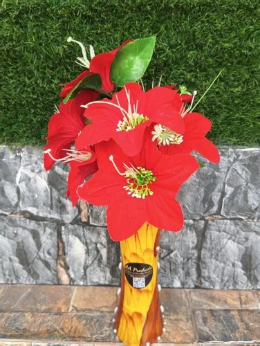 Wooden Flower Vase, AA Products