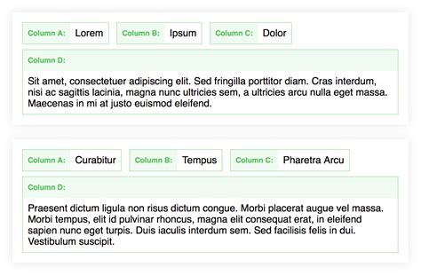 Image result for Table Card CSS/HTML