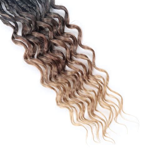 LYCSOU 30 Inch 6 Pack Deep Faux Locs Crochet Hair Soft India | Ubuy