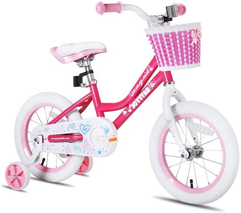 Buy JOYSTAR Angel Girls Bike for Toddlers and Kids Ages 2-9 Years Old ...