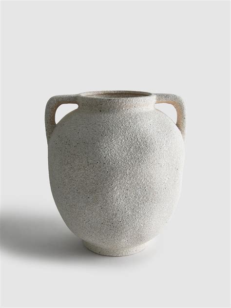 Cream Large Urn-Style Vase | Primark