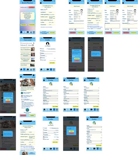 Image result for Planner App Prototype