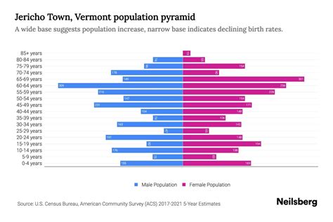 Jericho Town, Vermont Population by Age - 2023 Jericho Town, Vermont Age Demographics | Neilsberg