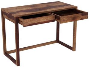 Dev Signature Solid Wood Study Desk For Study Room | Study Desk With 2 ...