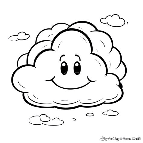 Cloud Coloring Pages - Free & Printable!
