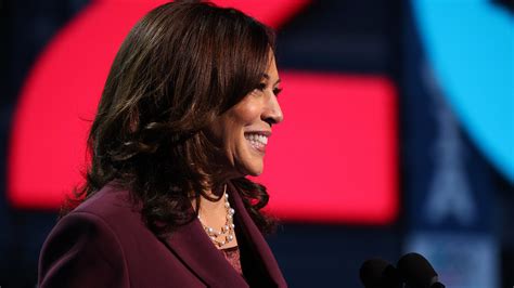 Kamala Harris takes her place in history as vice presidential nominee