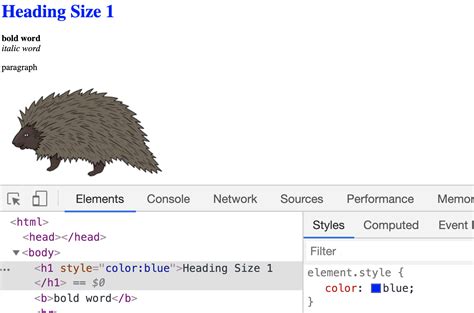Image result for Style Element HTML